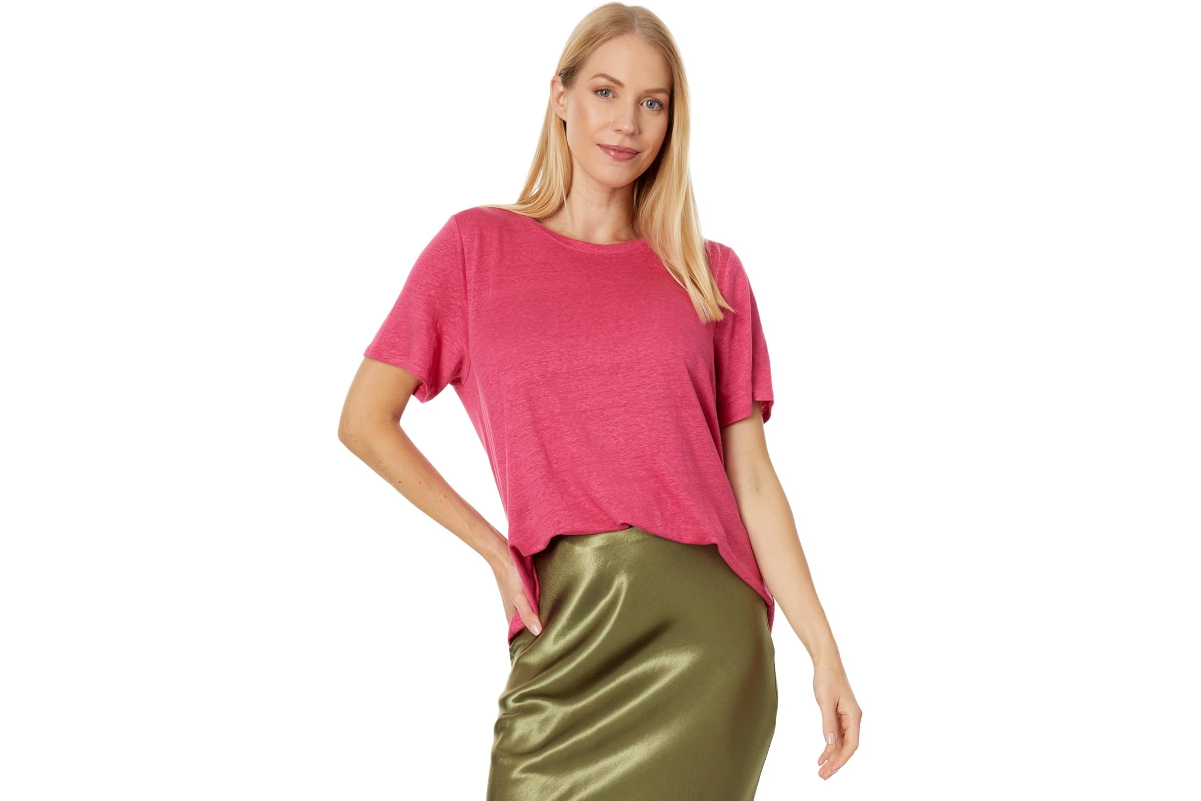 Eileen Fisher Crew Neck Short Sleeve Tee