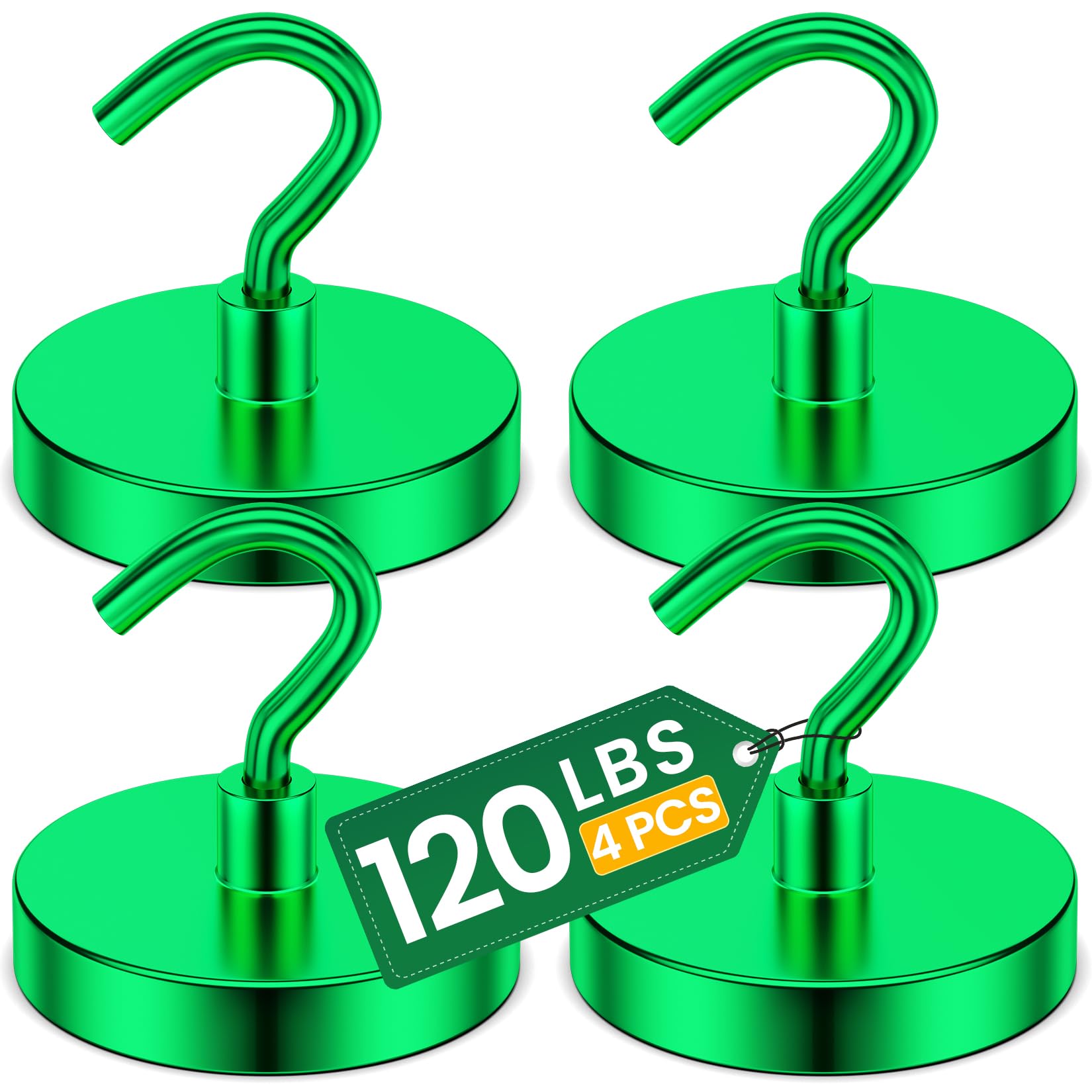 Heavy Duty Magnetic Hooks - 20 Pack -19 Heavy Duty Magnetic Hooks - 20 Pack -19
