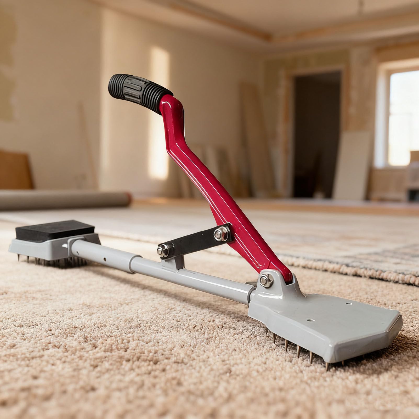 Kit d'outils d'étirement de tapis, outil professionnel d'installation de tapis, design sans genou pour la maison, le bureau, l'hôtel