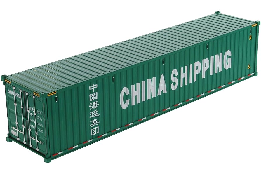 Amazon.com: 40' Dry Goods Sea Container China Shipping Green