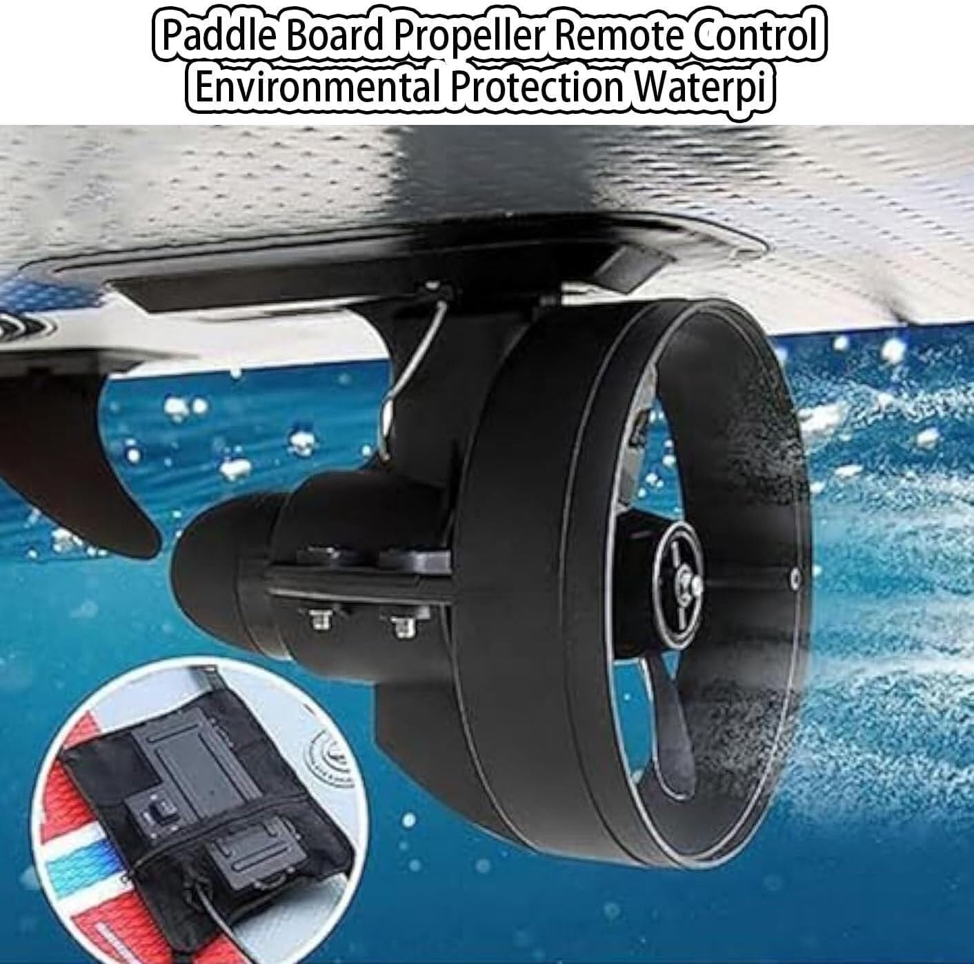 Surfboard Electric Fin Electric Motorized Surfboard, Fin,Connecting Line, Remote Control