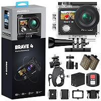 AKASO Brave 4 Action Camera 4K30 Ultra Hd Waterproof Underwater Camera