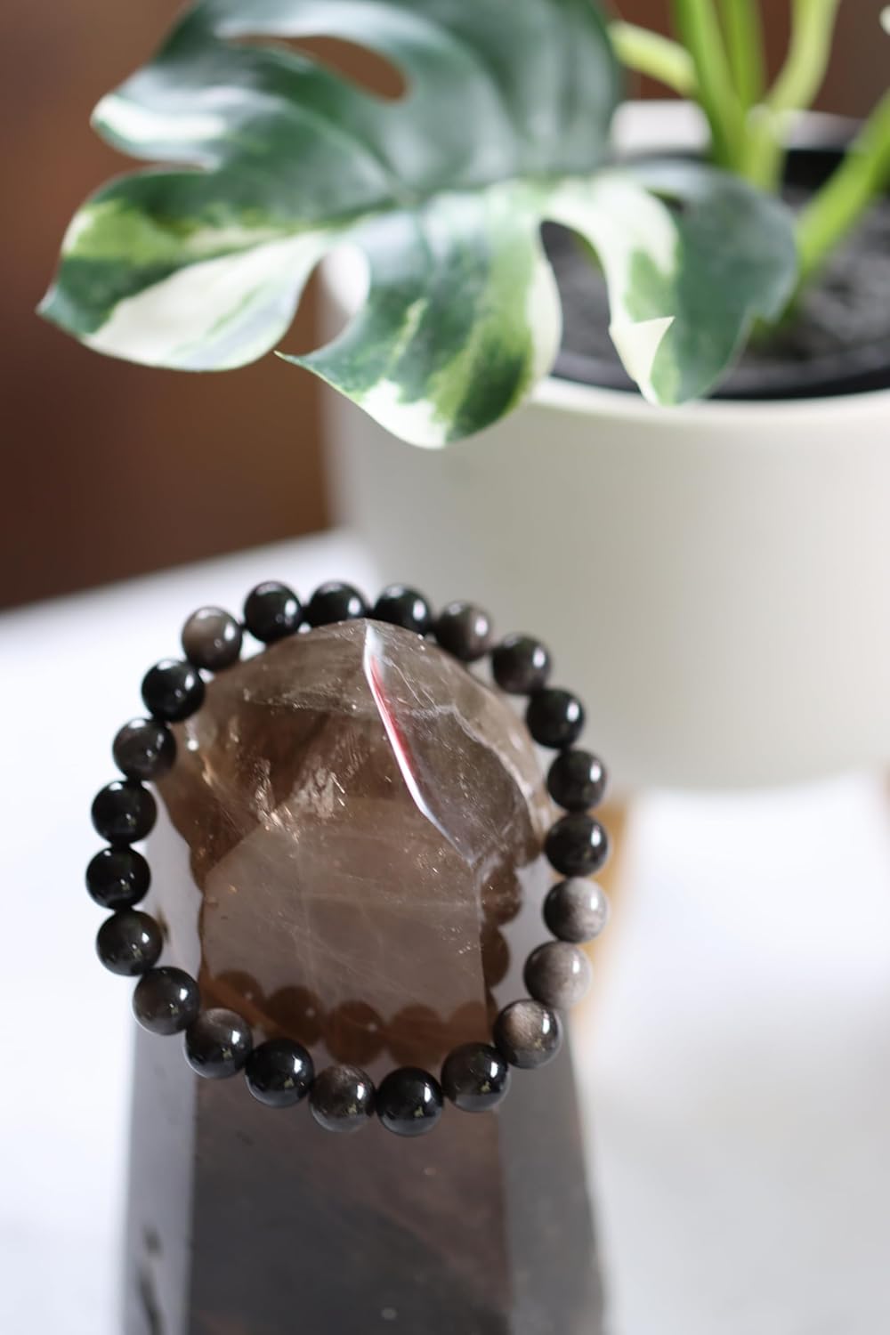 The Vida Handmade AAA+ Quality Crystal Stretch Elastic Bracelet - Nature Gemstone-8mm - Jewelry Gift - Holiday Gift - For Women & Men
