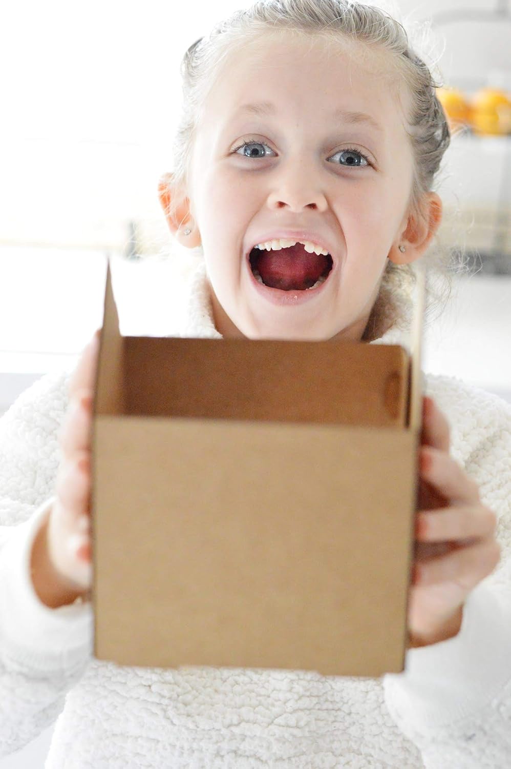 Kid's Craft House Kit (Cardboard) - Pack of 5 - Designed & Made in The USA - Craft for Home, Classroom, Family DIY Decor