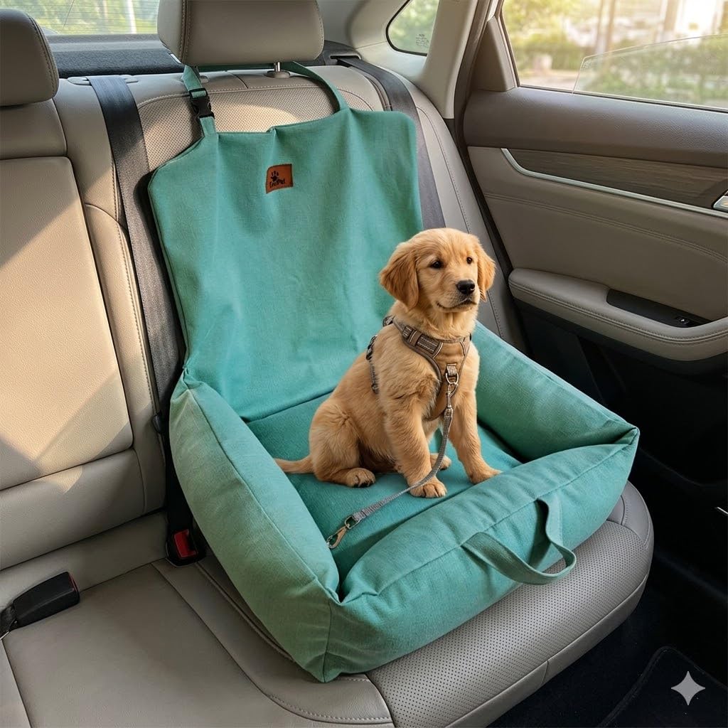 Assento Cadeirinha Auto Carro Para Cão Gato Pet Big Até 20kg