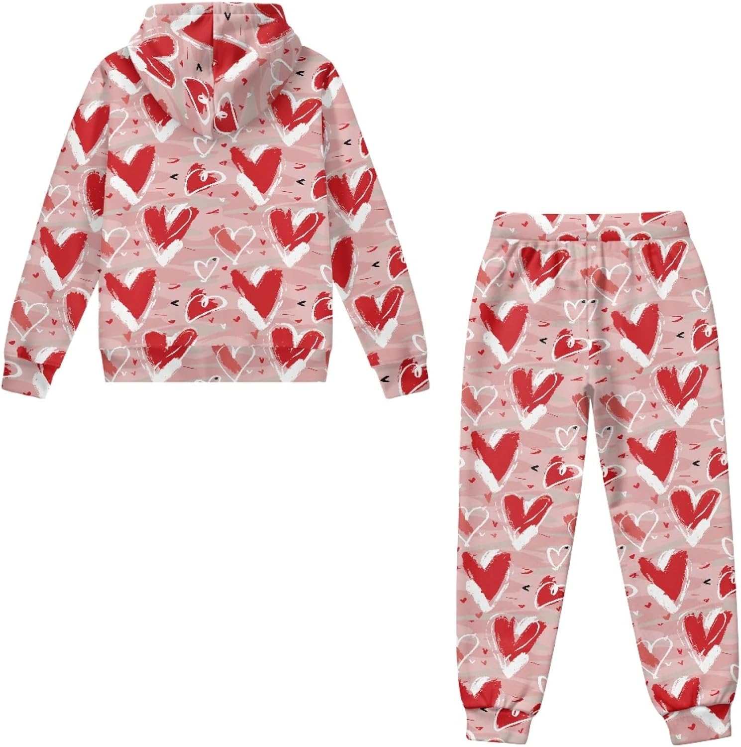 HUIACONG Sweat Suit Girls Sweatsuits Boys Tracksuits for Kids Children Sweat Set