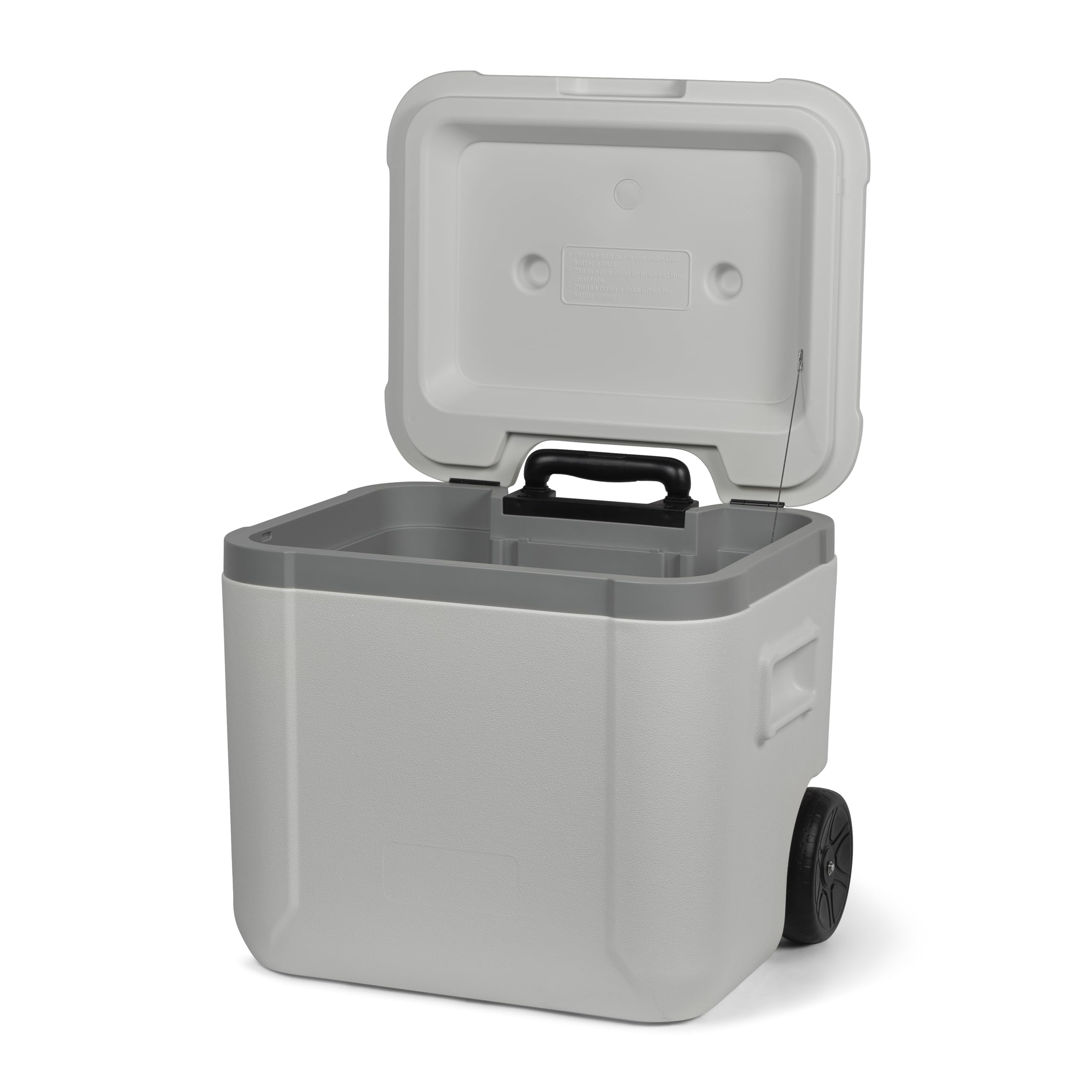 Steamy Marine 52 Nevera Pasiva con Ruedas, 52 litros, Blanco