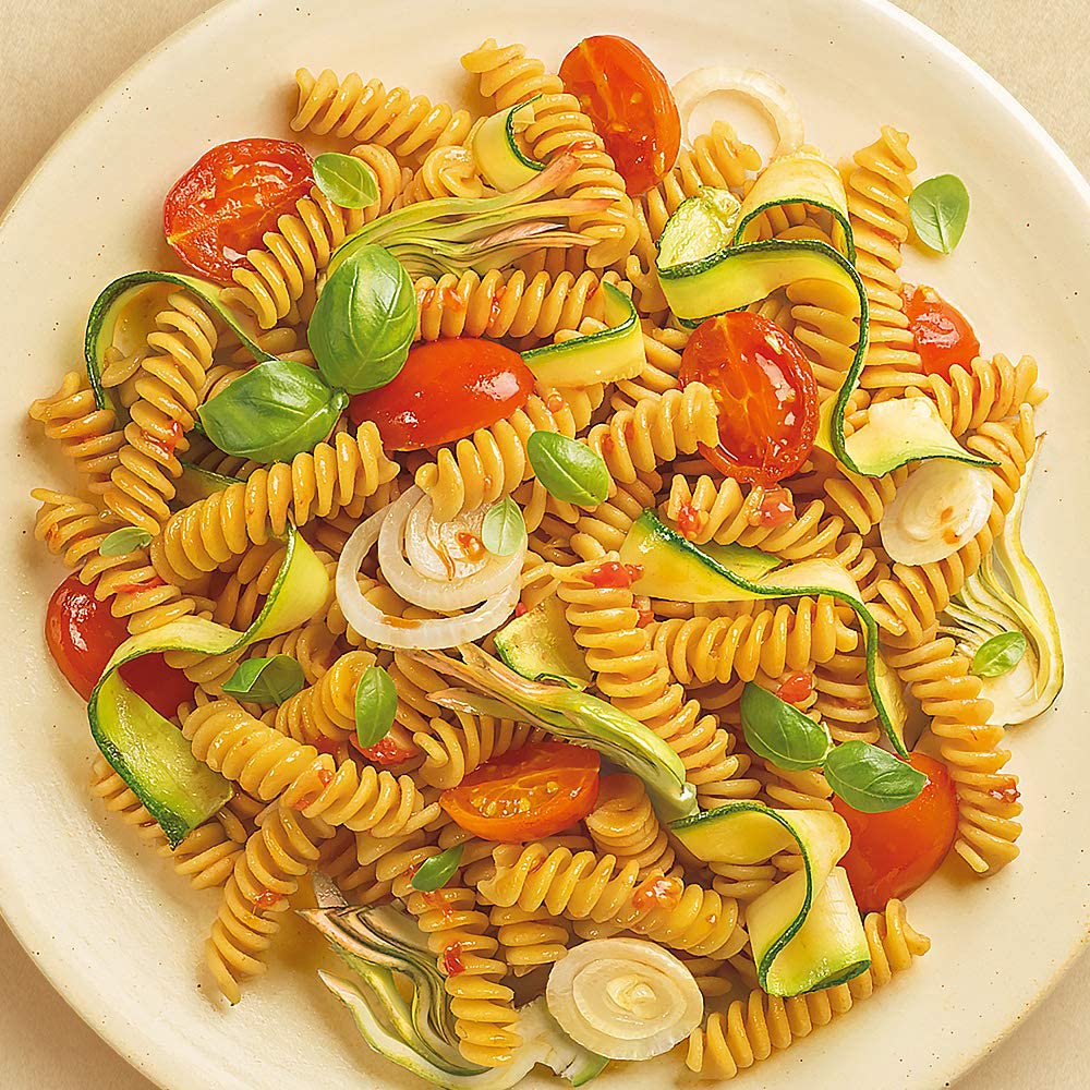 Barilla Chickpea Rotini Pasta, 8.8 Ounce (Pack of 10)   Plant Based Protein Pasta   Naturally Gluten Free Pasta   Chickpea Pasta   Vegan Pasta Photo