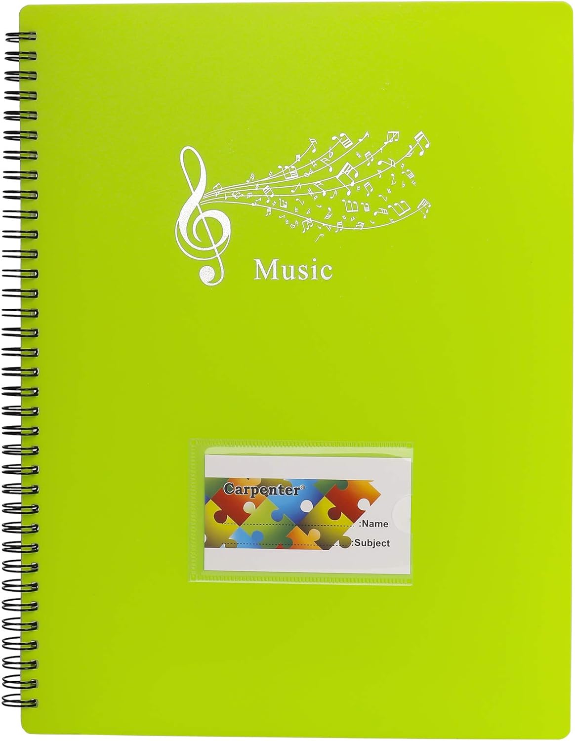 Music Sheet Folder Song File Clef Paper Storage Documents Holder Bag
