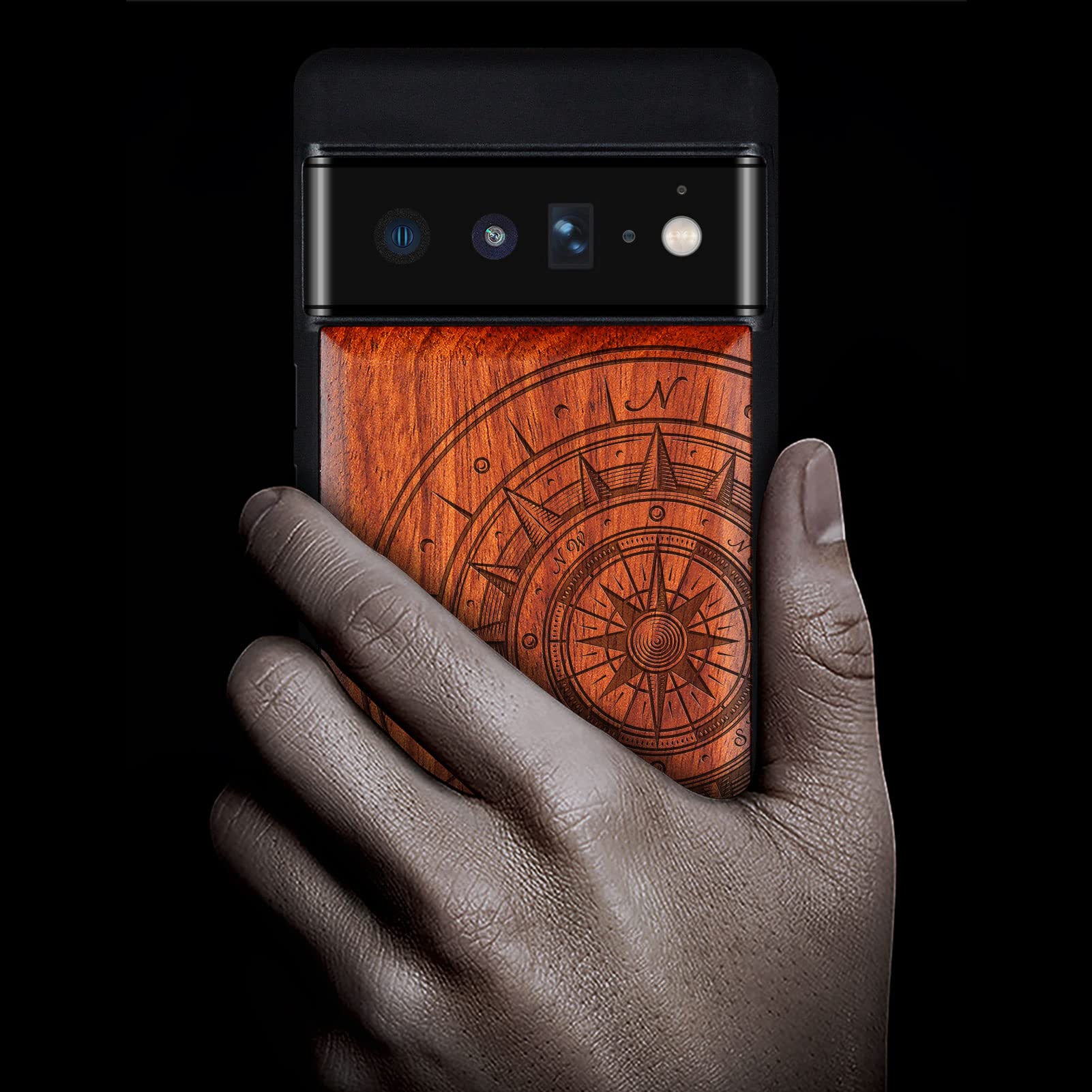 Carveit Custodia Compatibile con Google Pixel 6 Pro Cover Antiurto con