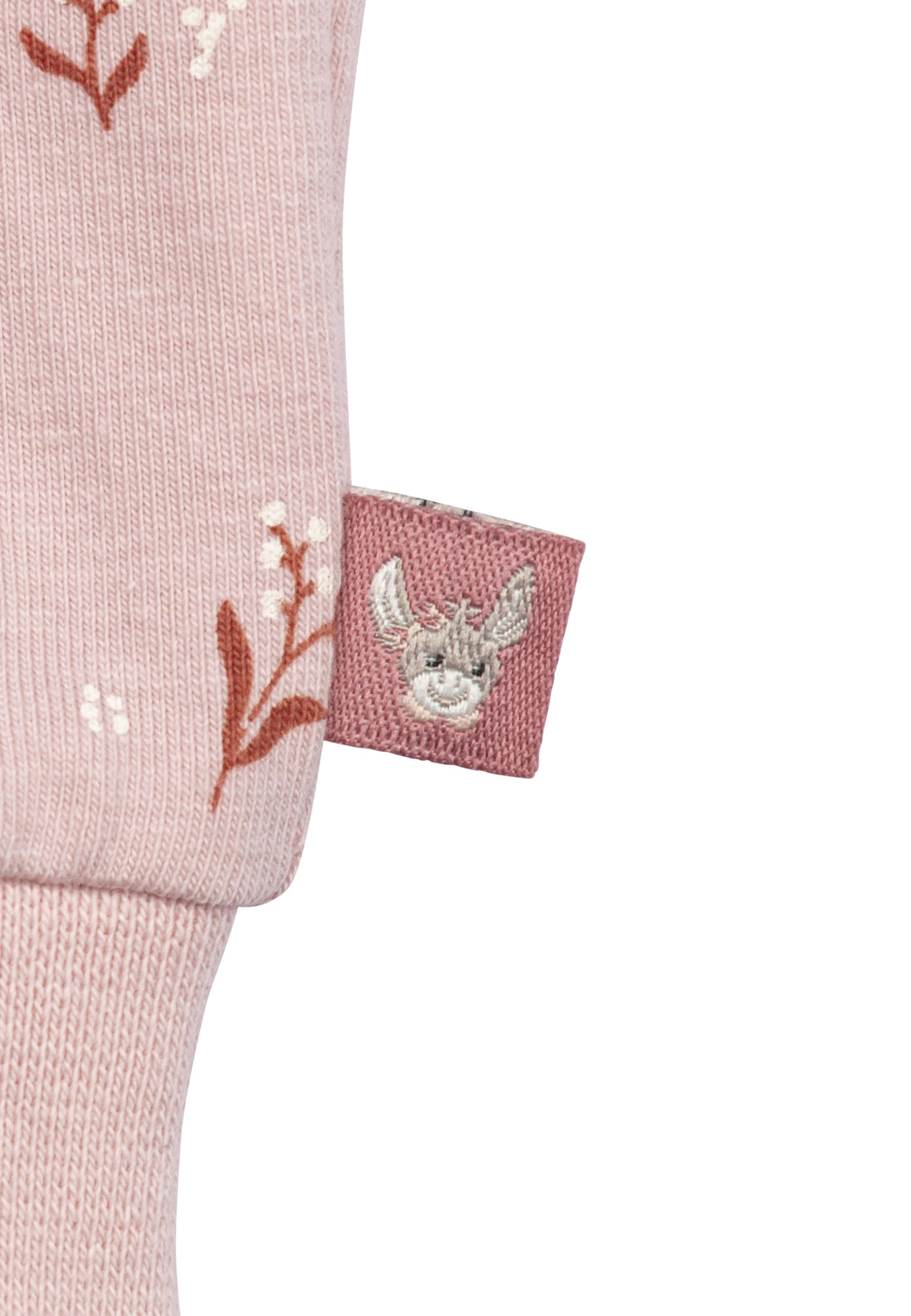 Sterntaler Hose Blümchen - Mädchen Babyhose mit Allover Print - Jogginghose aus Baumwolljersey mit elastischen Bündchen - Bequeme Kinder Schlupfhose Kinderkleidung ab Geburt