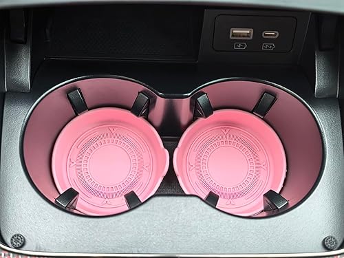 Miniatura 3 de Portavasos de silicona para automóvil, 3 pulgadas, redondos, antideslizantes, impermeables, resistentes al calor, para interior del vehículo, ajuste
