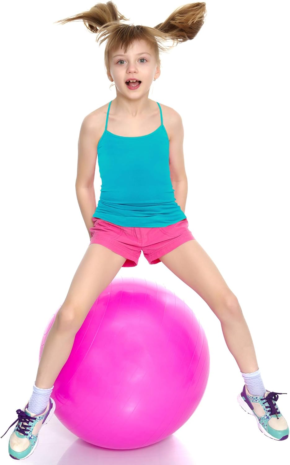 Boao 3 Pieces Girls Dance Tank Tops Racerback Camisole Undershirts Spaghetti Strap Camis Dance Clothes Tank Tops for Girls - Image 2