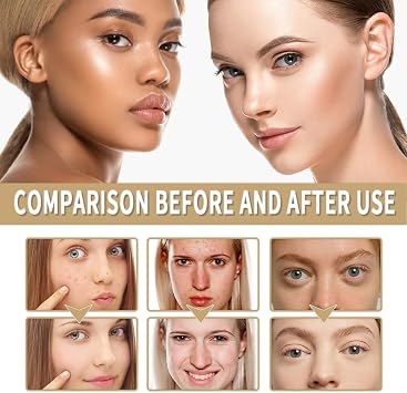 Ivory Waterproof&Dustproof Matte Pressed Powder,Finishing Powder for Skin