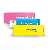 Integral Neon Blue Chiavetta USB 32 Giga - Flash Drive USB 3.0 SuperSpeed