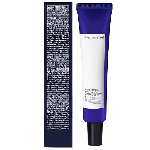 Miniatura 2 de Pyunkang Yul PKY Crema Concentrada para Ojos 0.84 Fl. Oz., Cuidado 2 en 1 para las arrugas y ojeras con manteca de karité, raíz de astrágalo,