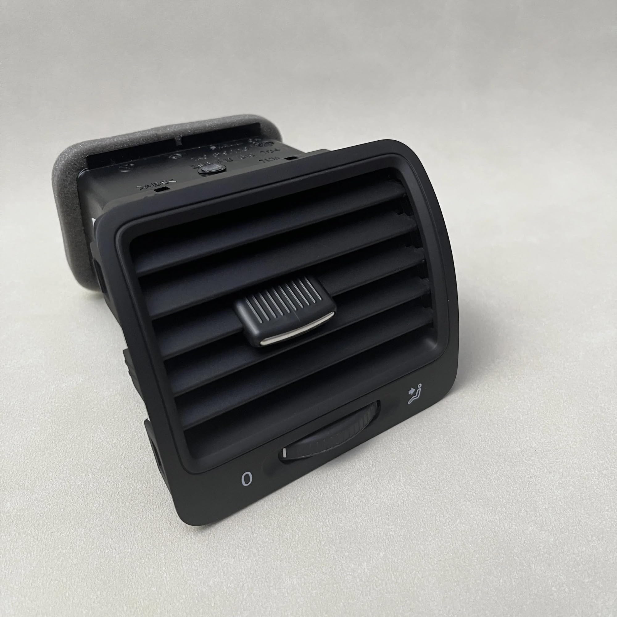 Csspdm Color Name: Left Air Vent Panel For Car Black Dashboard Ac Air Outlet Vent For Vw For Jetta Mk5 2006-2011 For Golf 5 For Gti R32 For Rabbit(Color Name: Left)