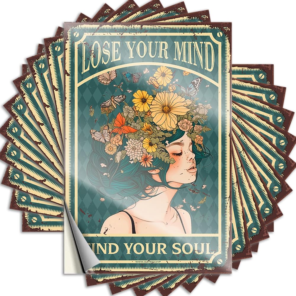 Decals Tall, Humor Case Lose Your Mind Find Your Soul | Stitch(6X9CM)