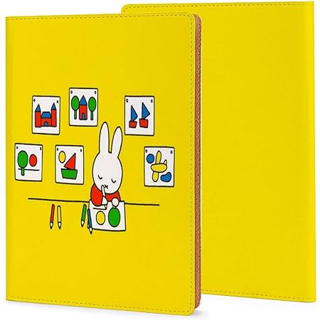 Amazon A5サイズ ミッフィー ブックカバー ノートカバー メモ帳カバー 手帳カバー レザー 読書 アニメ キャラクター かわいい おしゃれ ブックカバー 文房具 オフィス用品