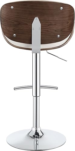 Miniatura 8 de Coaster Home Furnishings Harris Coaster Taburete de bar ajustable crudo y nogal