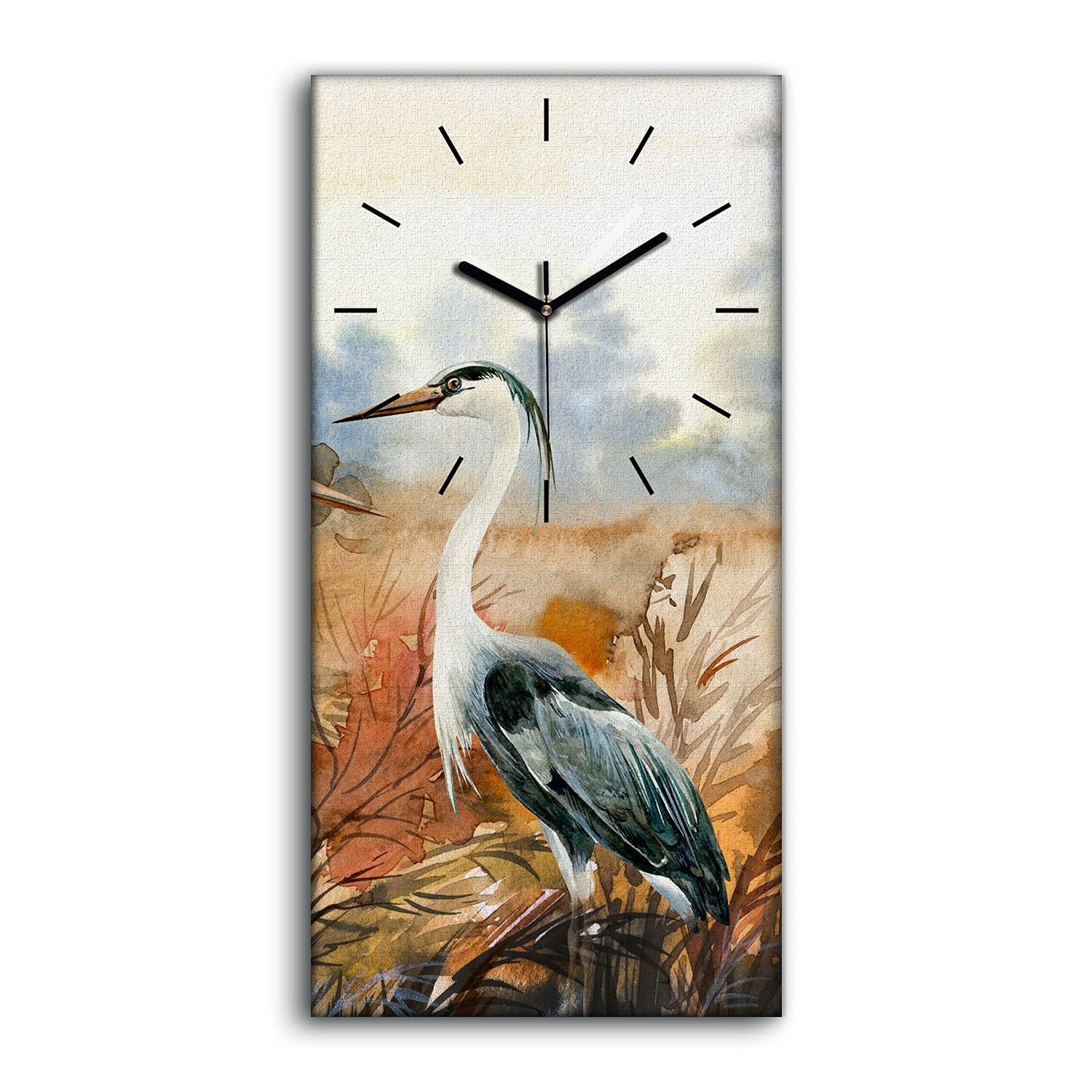 Horloge sur Toile Silencieuse pour Enlever le Tic-Tac Agaçant dans la Chambre et le Salon