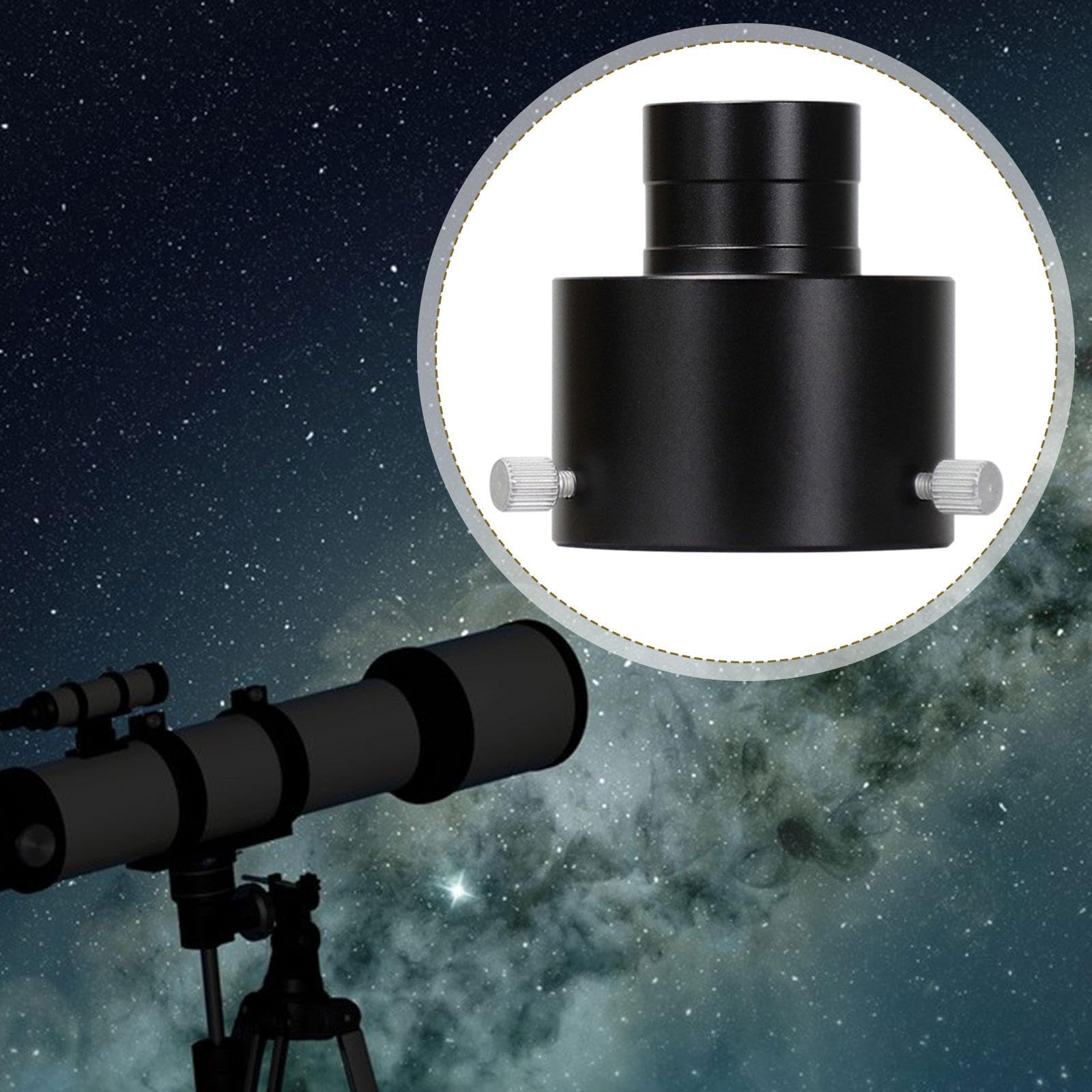 Adaptateur D'oculaire de Télescope 1,25 Pouce vers 2 Pouces, Adaptateur D'interface D'oculaire 1,25 Pouce vers 2 Pouces, Partie Métallique