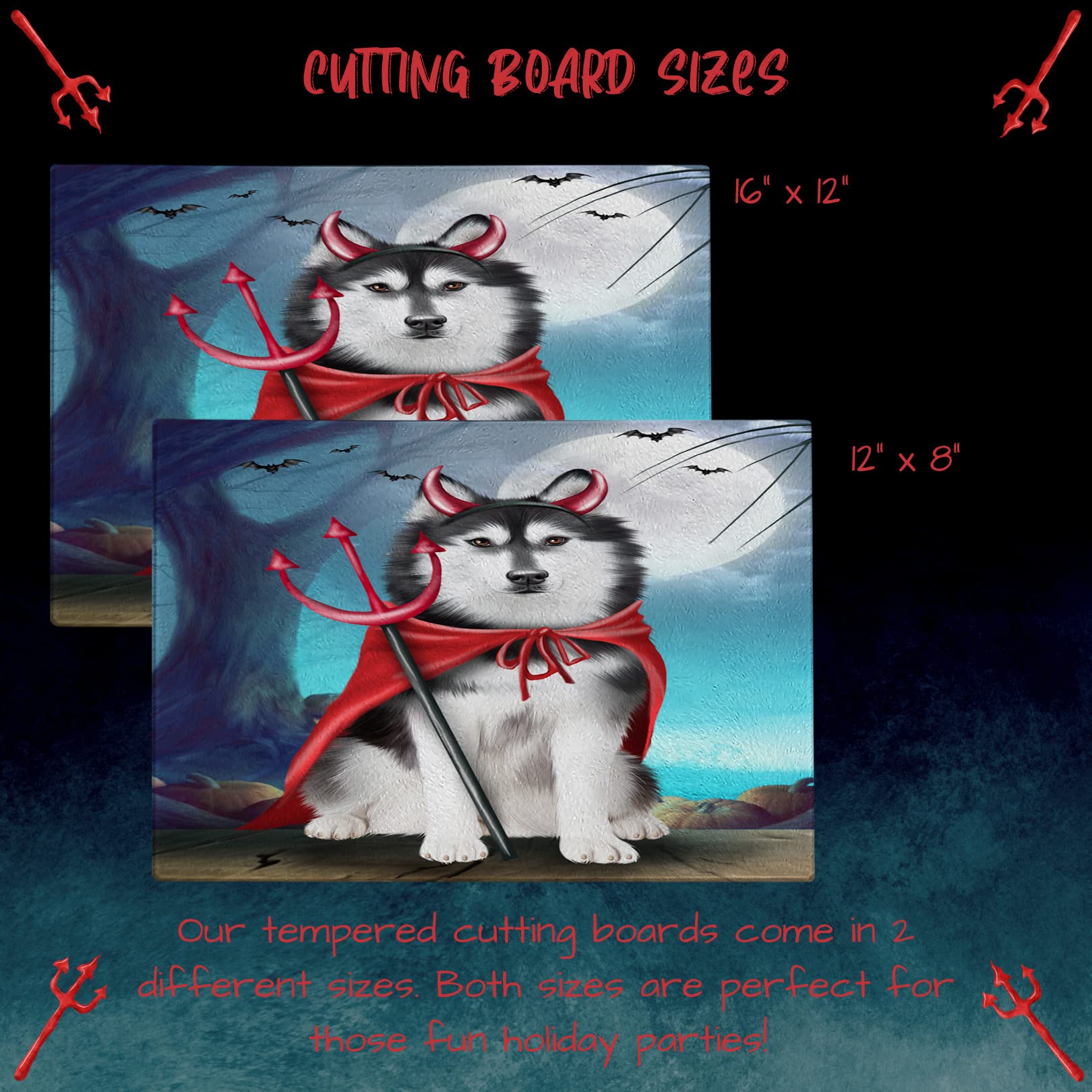 Amazon.com: Halloween Trick or Treat Devil Siberian Husky Dog