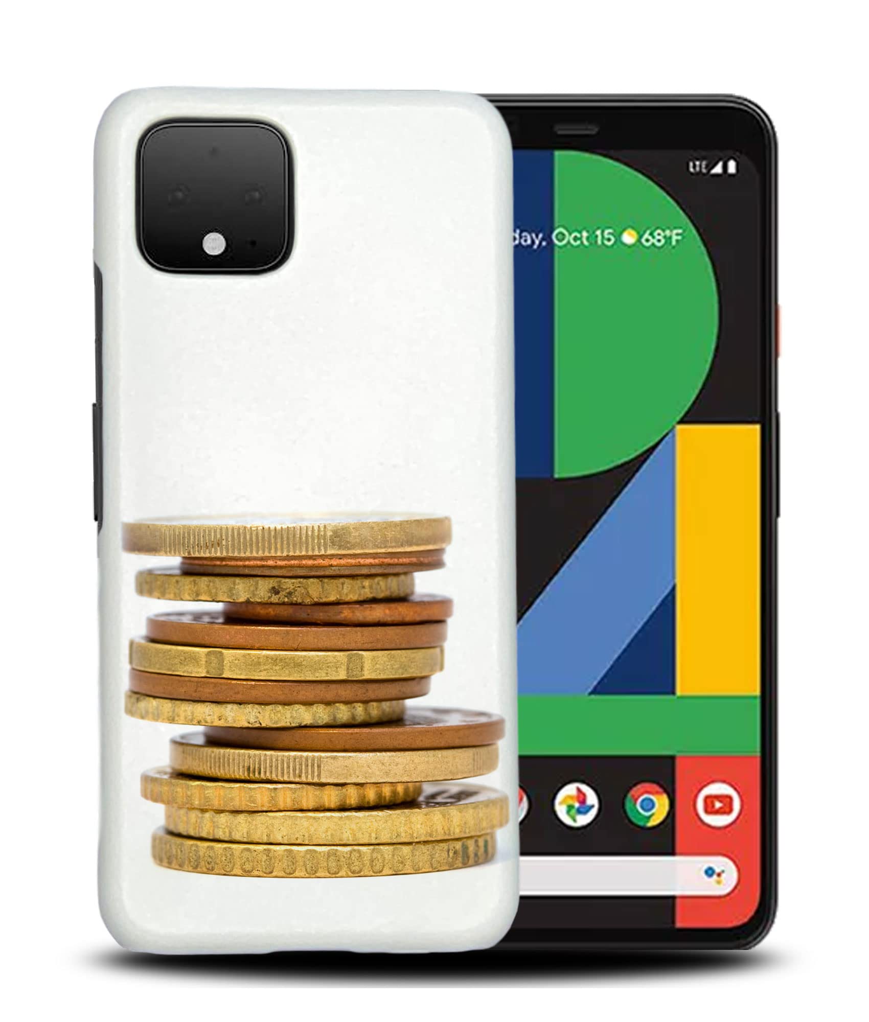 Money Coin Greed Power Notes #1 Phone CASE Cover for Google Pixel 4 :  Amazon.sg: Electronics