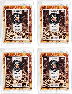 Gardner's Wisconsin Cheese and Sausage, 4 Pack of Oven Baked Cheese, Bacon Flavor (6 Ounces Per Block) - Artisan Cheese Made in Wisconsin, Perfect for Holiday Gifts, Grilling, Barbeques, and Holiday Season!