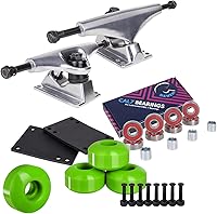 Vista 32 de Cal 7 Combo con camiones de 5.472 in, ruedas, rodamientos