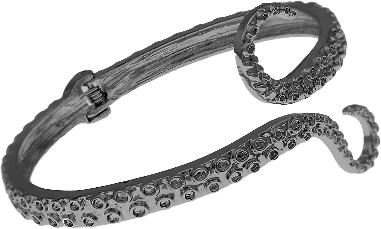 RechicGu Octopus Tentacle Animal Sea Ocean Hinged Open Bracelet Bangle Arm Cuff Scary Horror Goth - Image 6