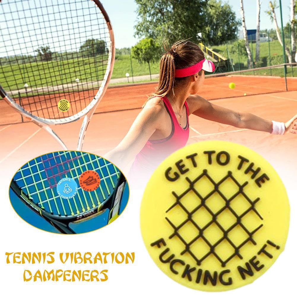 Racket Expressions Tennis Dampeners - 28 Cool Designs (2 Or 5 Pack) - Great Gift For Players - View #6