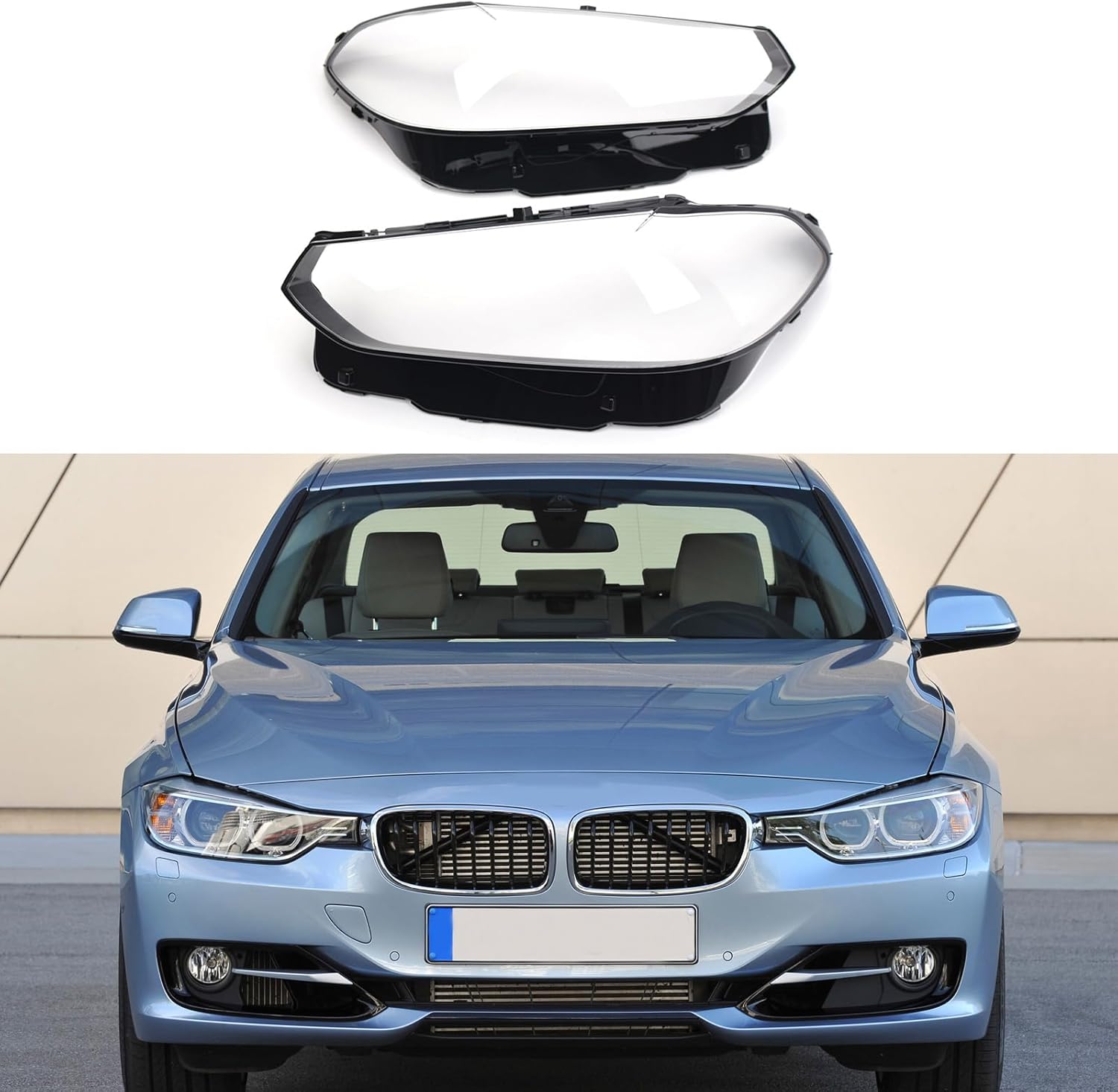 Headlight Covers,Car Headlight Lamp Cap Protective Cover Seal Shells for G08 2022-2024