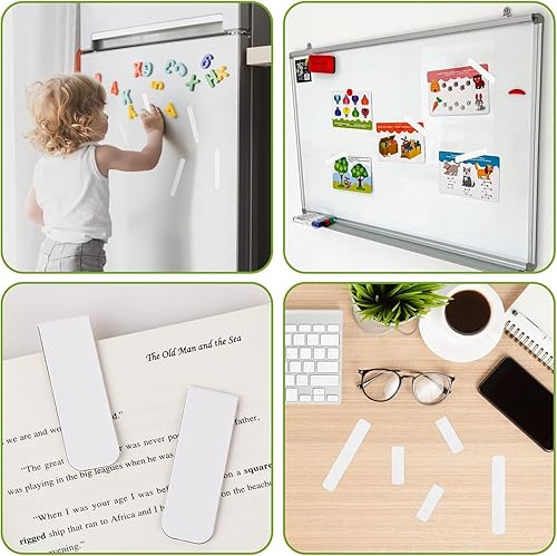 Miniatura 4 de 48 marcapáginas magnéticos de sublimación, marcadores de libros en blanco, clips de página magnéticos para niños, estudiantes, profesores, escuela,