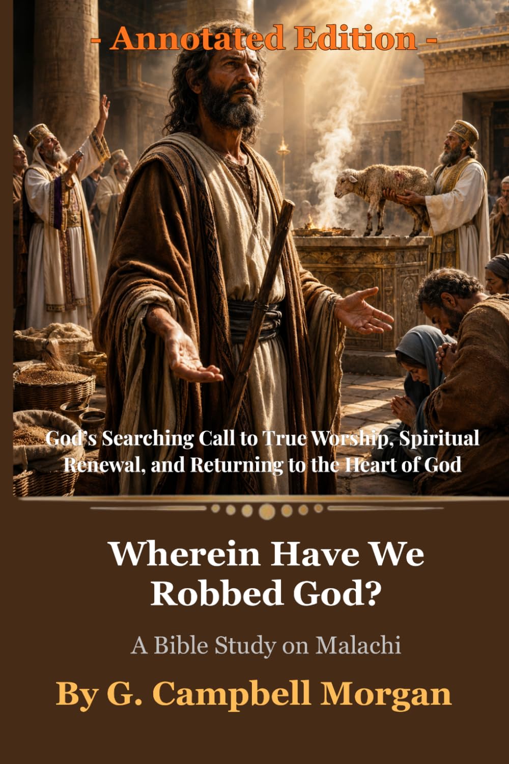 Wherein Have We Robbed God? (Annotated): A Bible Study on Malachi: God’s Searching Call to True Worship, Spiritual Renewal, and Returning to the Heart of God