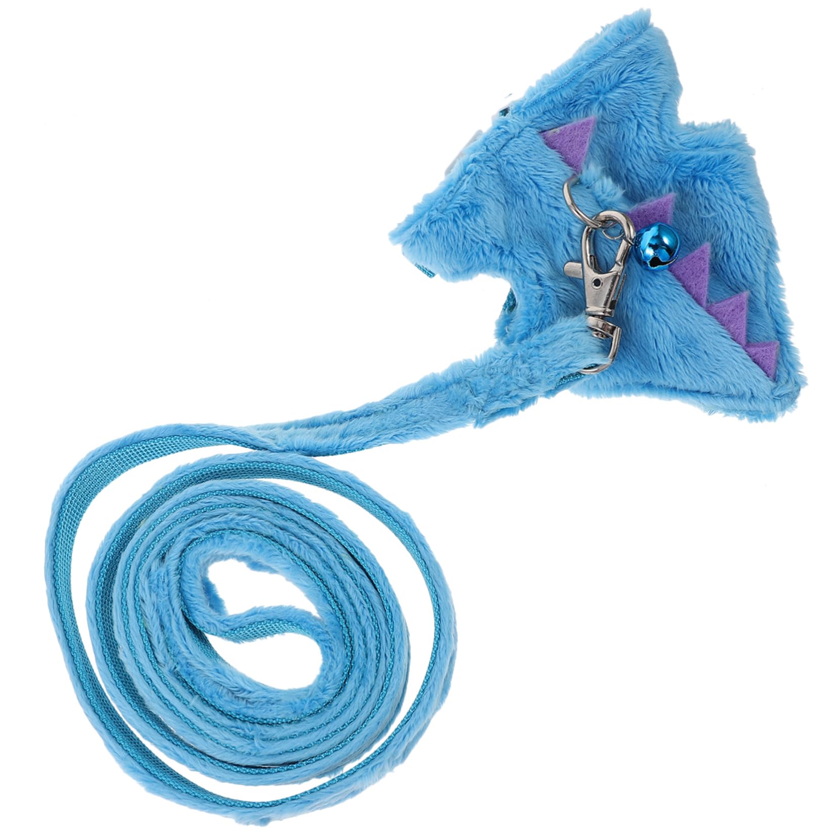 FONDOTIN Ferret Harness Vest Small Pet Traction Leash Comfortable Adjustable Fashionable Design Safe for Your Pet's Comfort Random