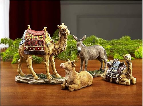 Three Kings Gifts Set de animales para el pesebre Real Life