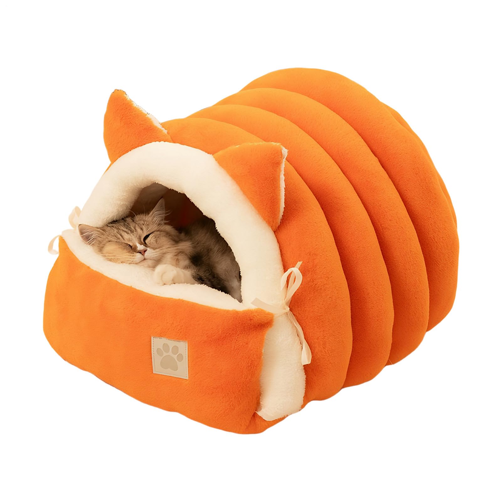 Per Gatti Peluche Lavabile Con Cuscino Rimovibile