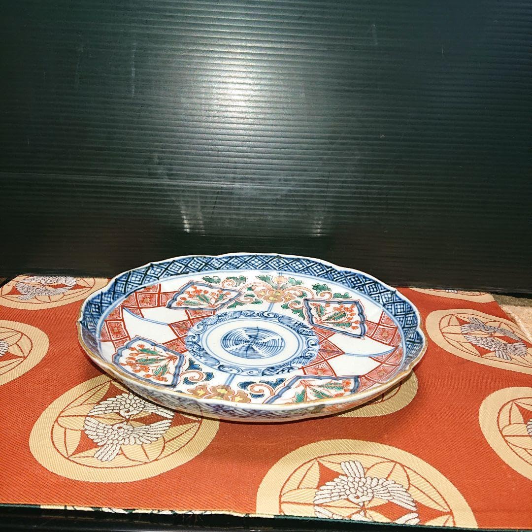Amazon.co.jp: 富貴長春 飾り皿 工芸品 陶芸 : おもちゃ