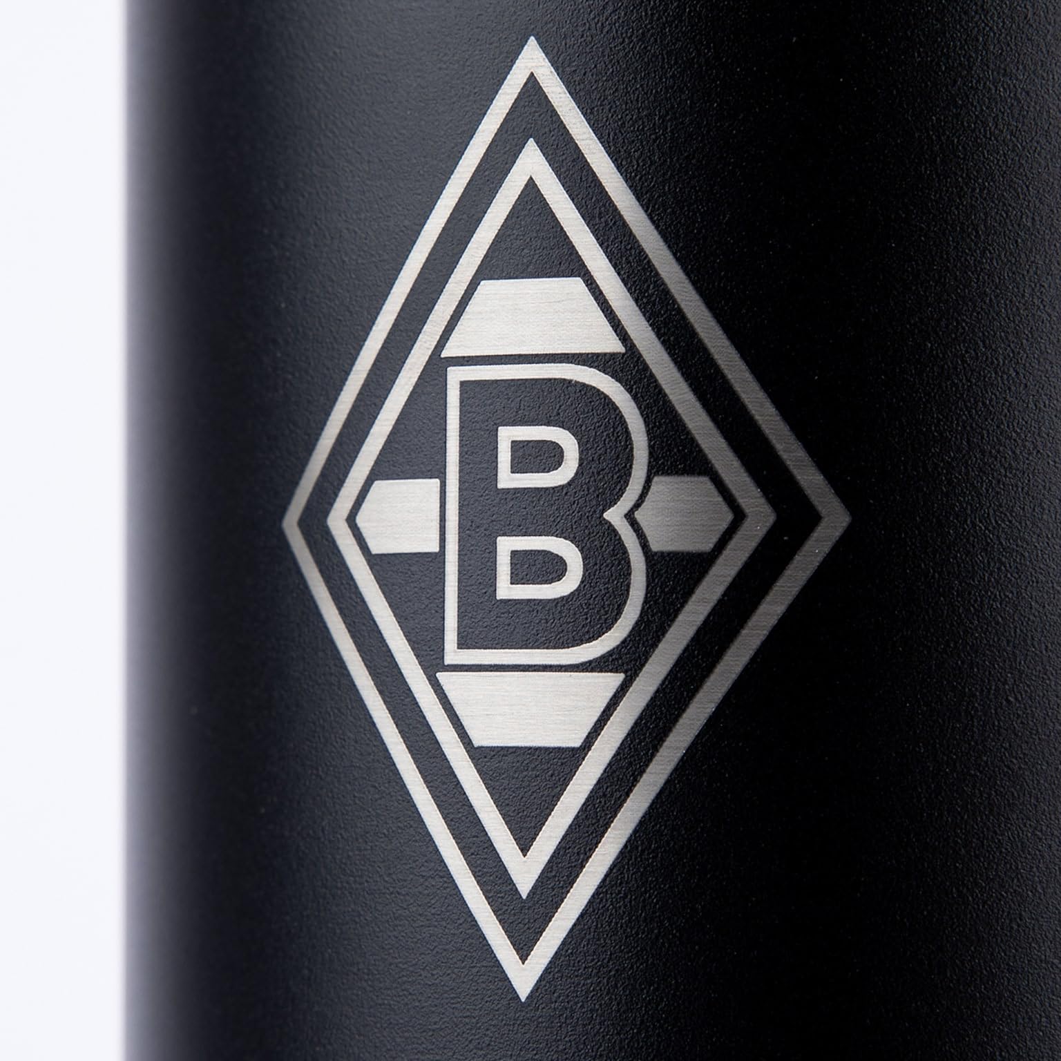 Borussia Mönchengladbach Thermobecher XXL | Offizieller Fanartikel Fohlenshop | 1,2L Edelstahl, klappbarer Strohhalm, spülmaschinengeeignet