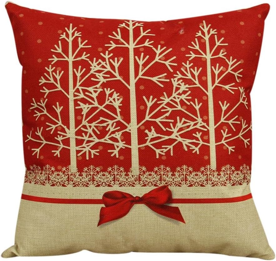 Eenkula Christmas Pillow Case, 2016 Party Lovely Vintage Christmas Pillow Vintage Christmas Sofa Bed Home Decoration Festival Pillow Case Cushion Cover 45cm *45cm