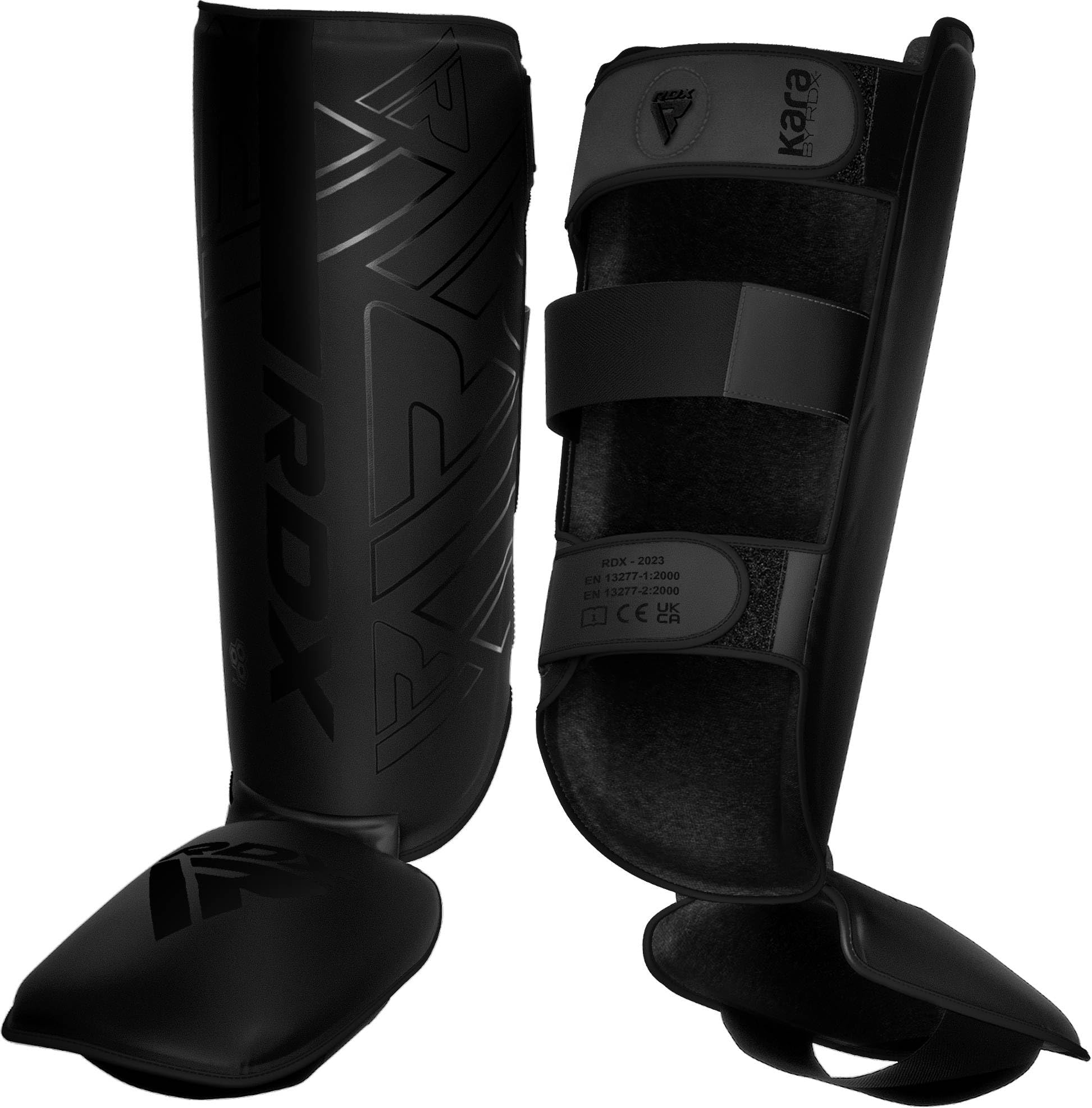 RDX Schienbeinschoner Kickboxen Kampfsport Muay Thai Training, Maya Hide Leder Kara Thaiboxen Schienbeinschutz, Schienbeinschützer Sparring Boxen Krav MAGA MMA Karate Taekwondo