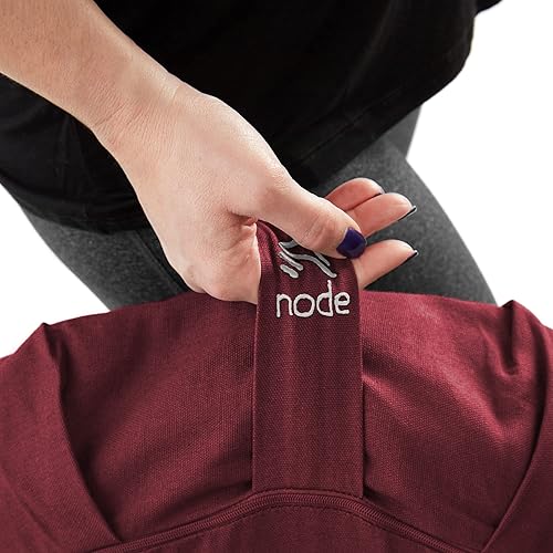 Miniatura 6 de Zafu Cojín de meditación, almohada redonda de yoga de trigo sarraceno de 15 pulgadas con funda de algodón orgánico