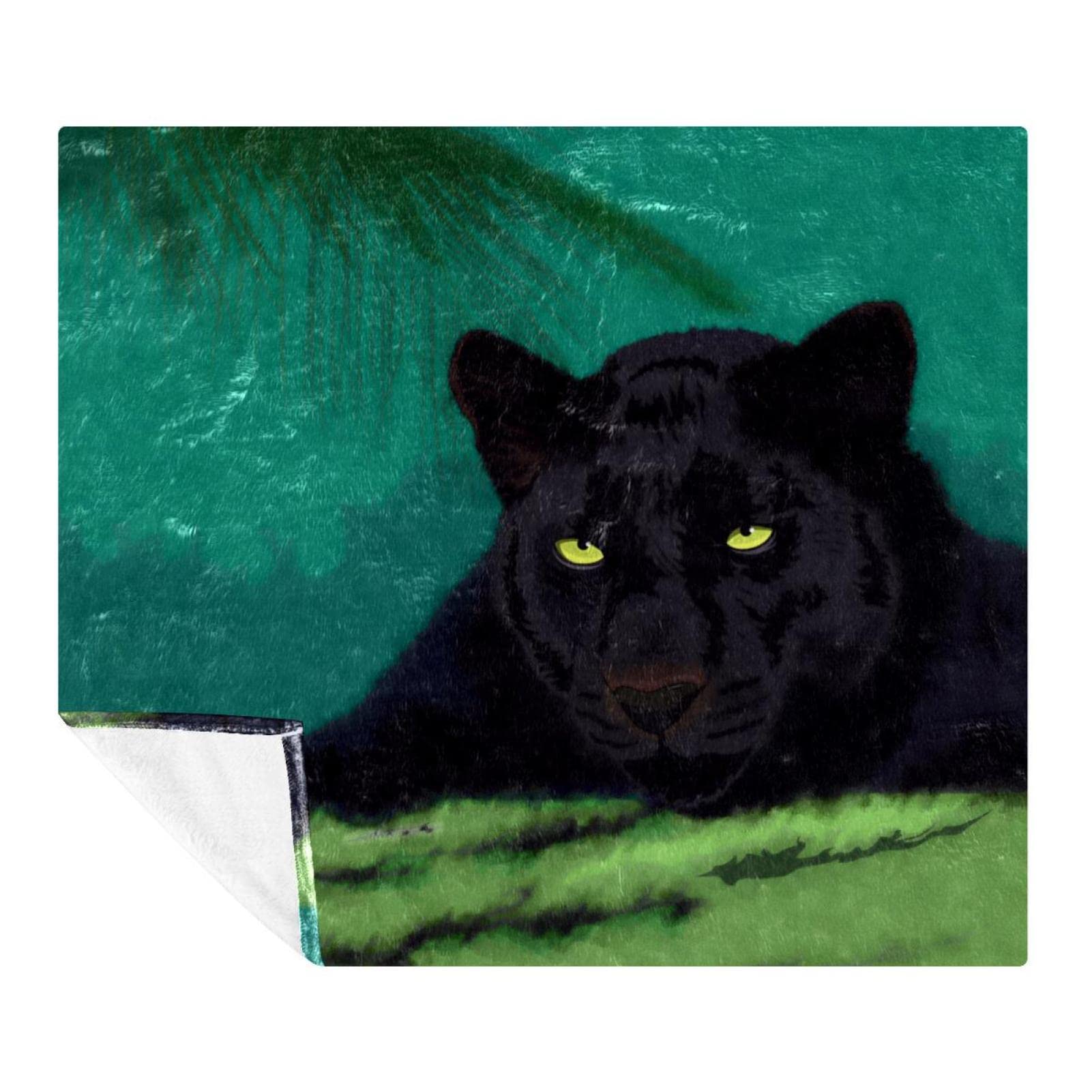 Couvertures en microfibre peluche léopard plaid chaud et doux pour lit