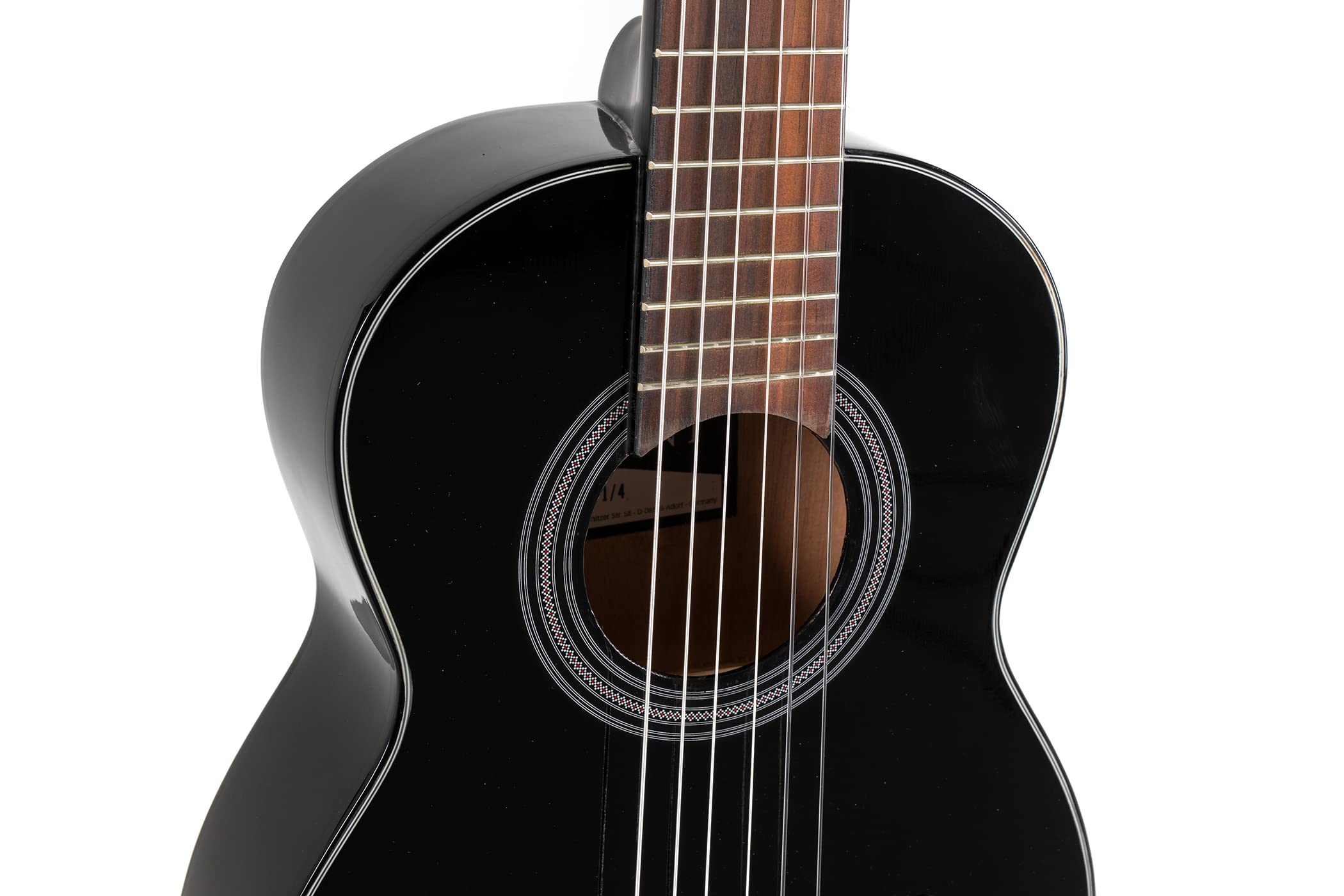 Gewa VG500102 Chitarra Classica Student 1/4 Nera