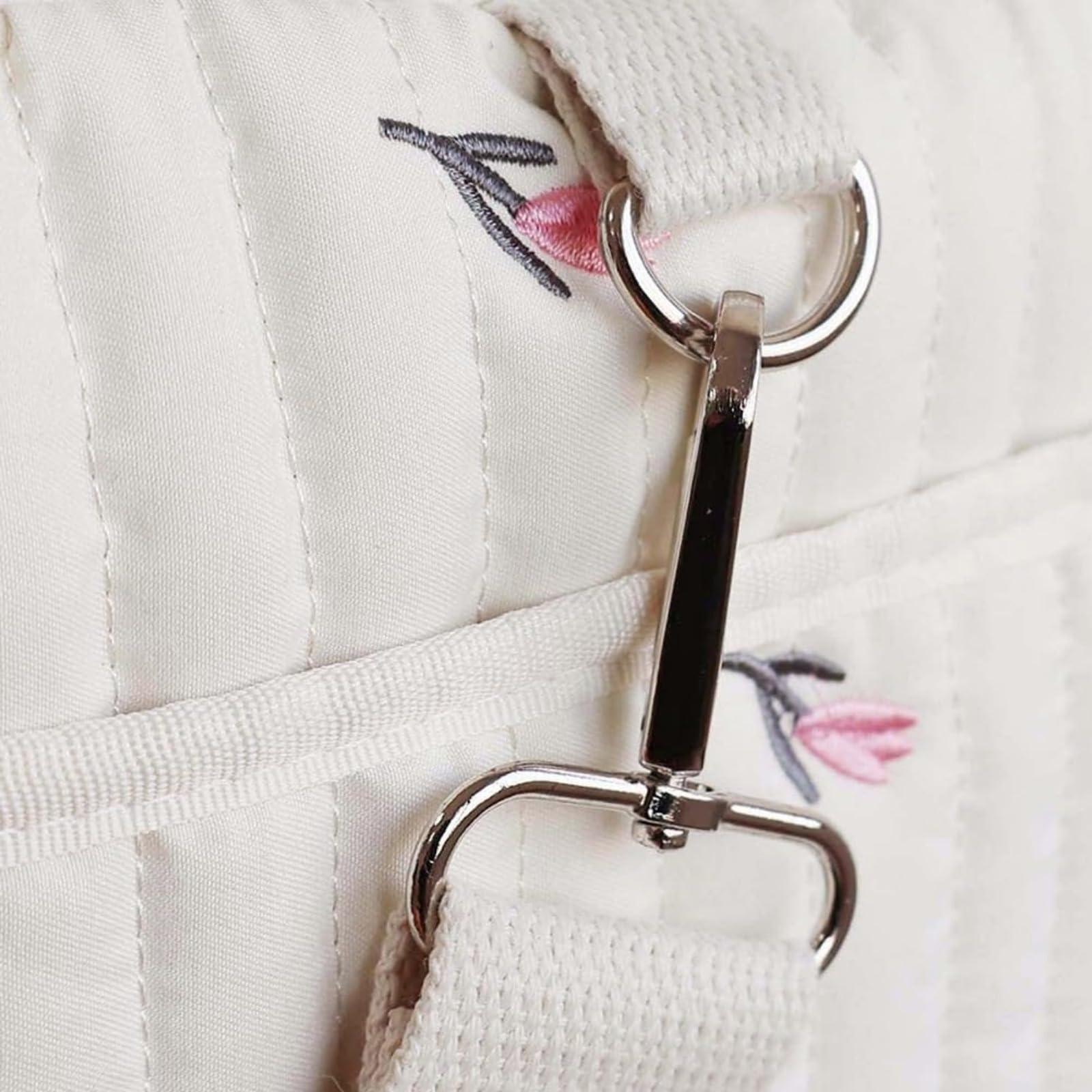 Générique Sac à langer fourre-tout pour maman - Léger - Matelassé - Grand sac à langer multifonction pour la maternité et le changement de bébé pour l'hôpital et le week-end