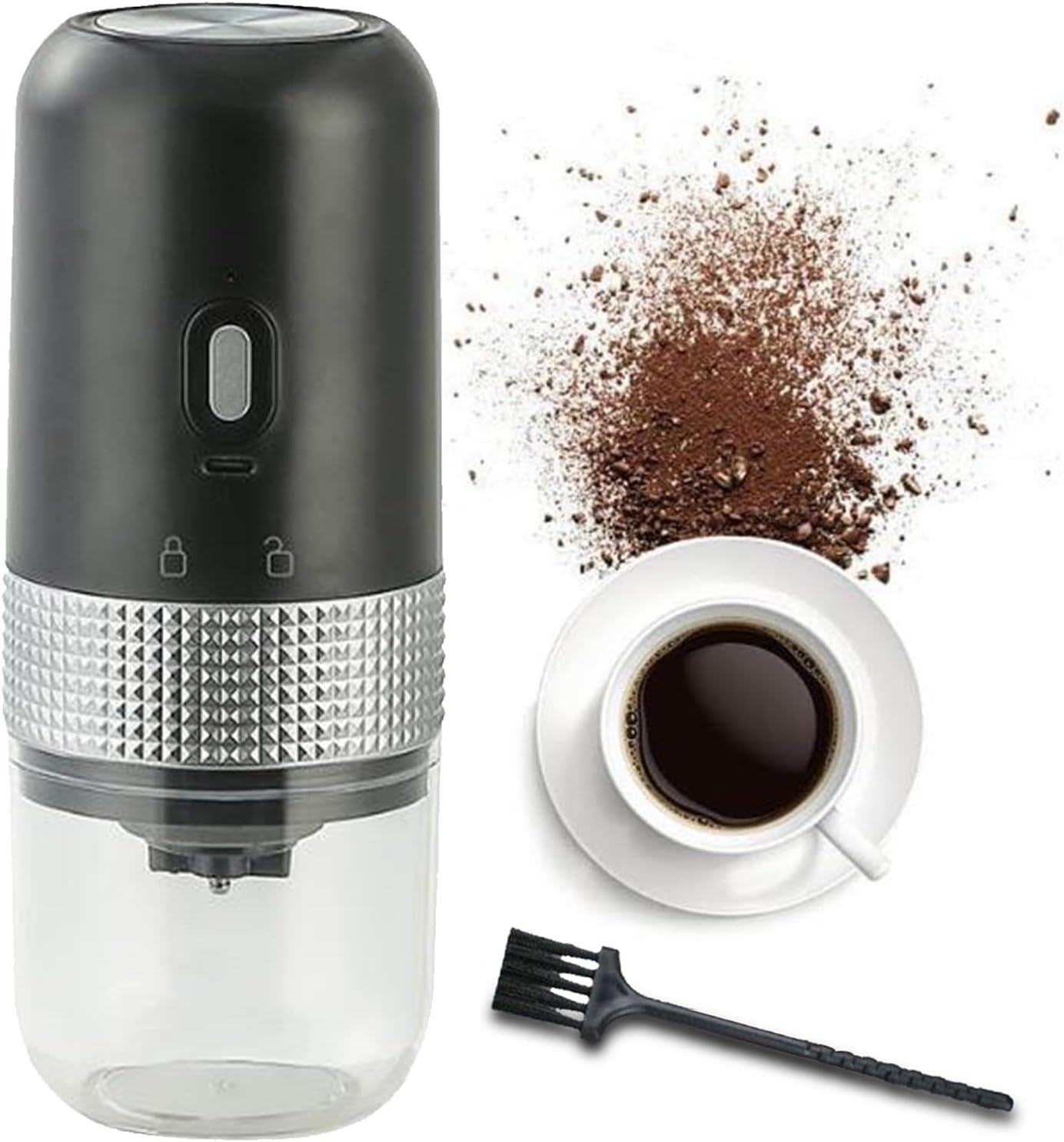 Mini Portable Rechargeable Electric Coffee Grinder