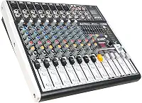 AMW M10 FX v3 Mesa de Som 10 Canais 99 Efeitos DSP Interface de Áudio Independente 2x2 USB Sub Out Eq