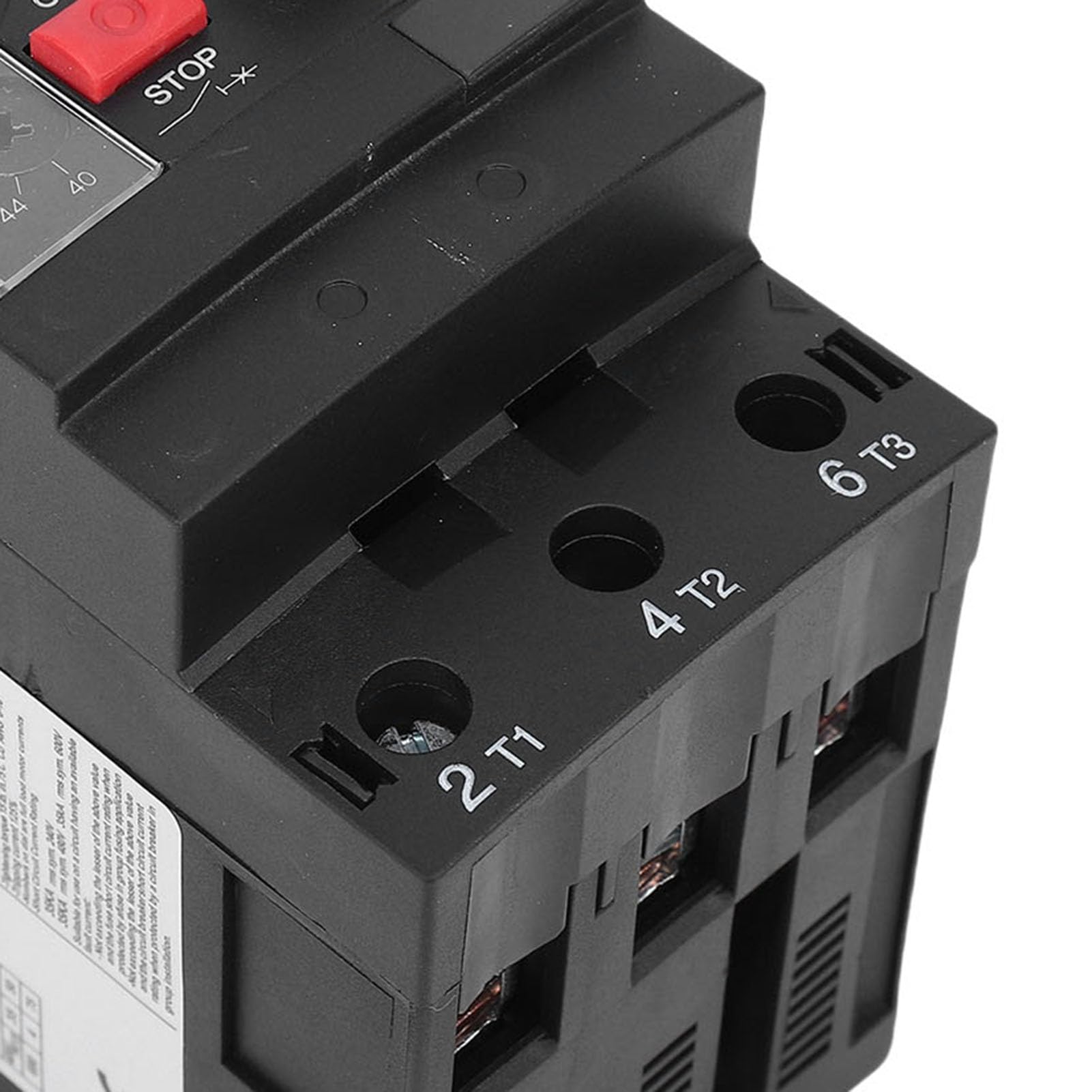 Disyuntor de Motor Preciso Protector de Sobrecarga Confiable para Motores Eléctricos 40-63A, Fácil de Instalar para Diversas Aplicaciones de Motor en Montaje en Riel de 35 Mm