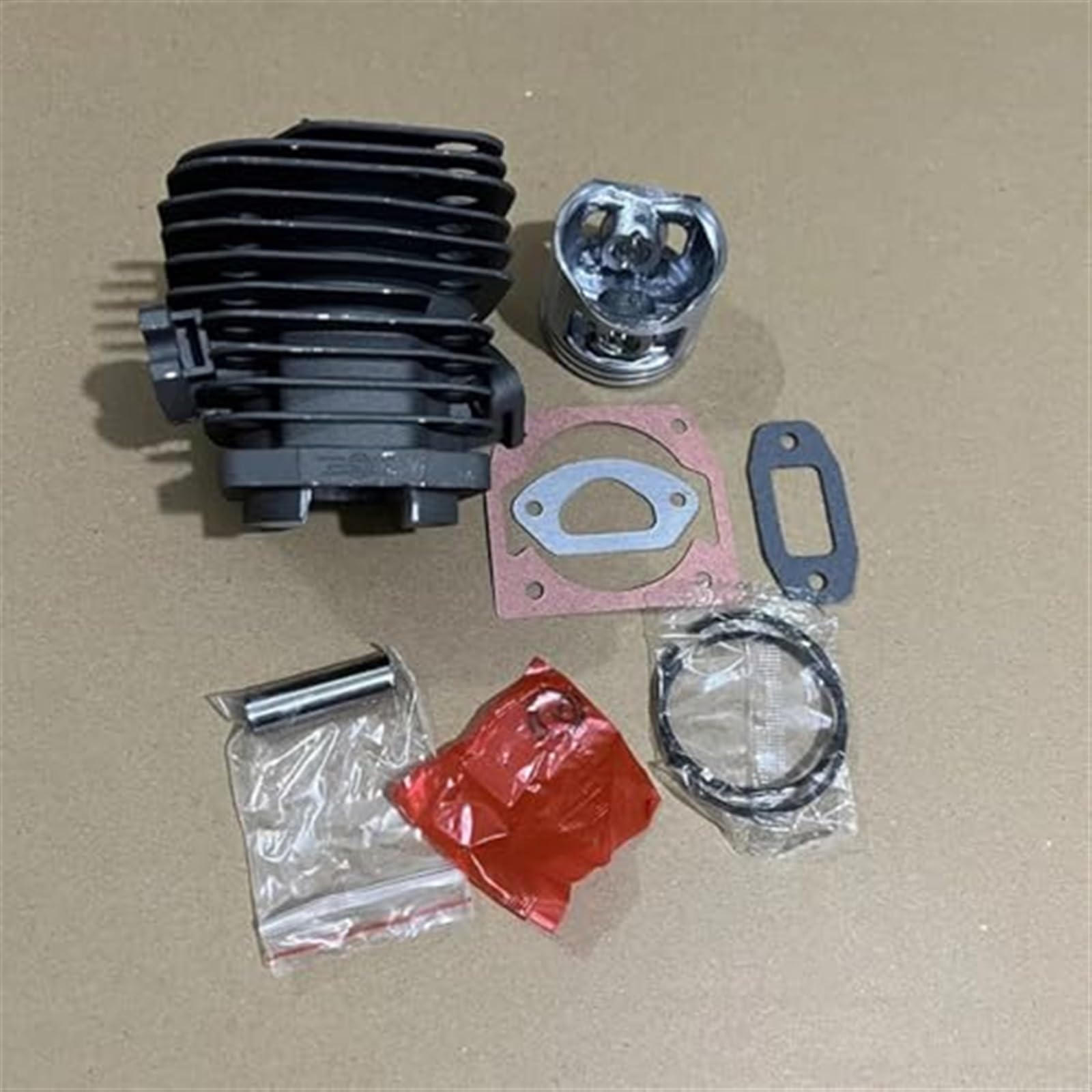 1 zestaw zestaw uszczelek pierścienia tłokowego cylindra 46mm, do części do pił łańcuchowych ZOMAX, ZM4600 4600 58cc Zestaw podkładek łożysk igiełkowych